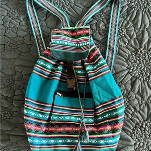 Turquoise Backpack